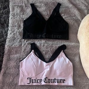 Juicy couture sports bra tops